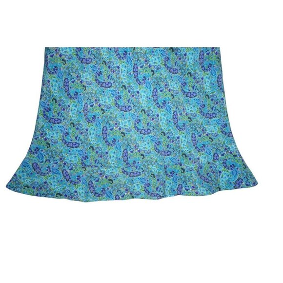 Vintage L USA Paisley Print Maxi Skirt – Y2K 90s Boho Cottagecore -Zipper Issue - Picture 3 of 16